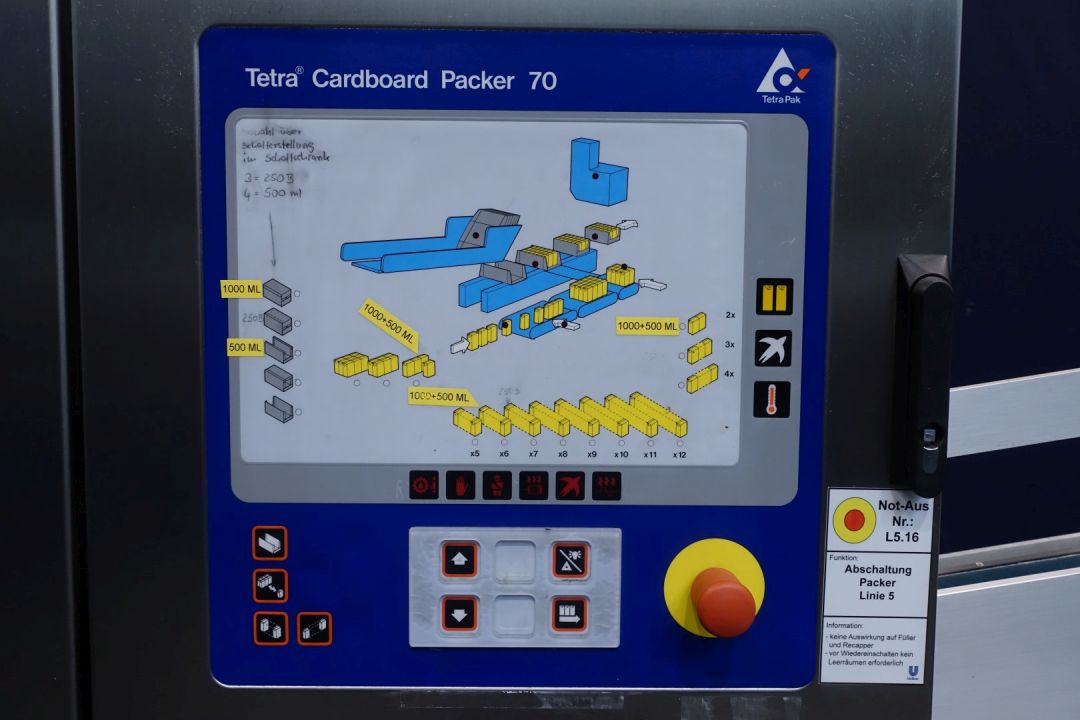 Tetra Pak Tetra Cardboard Packer 70 / TCP 70 Packers